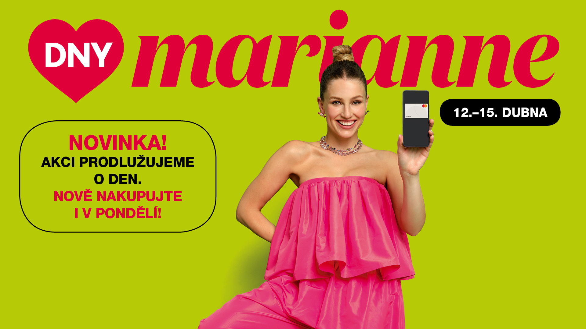 BurdaMedia Extra extends the spring Marianne Days by one day, starting on 12 April